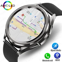 For Samsung Galaxy Watch6 Classic Smartwatch Men GPS Sports Health Heart Rate Waterproof Bluetooth Call Smart Watch 2024 New 1