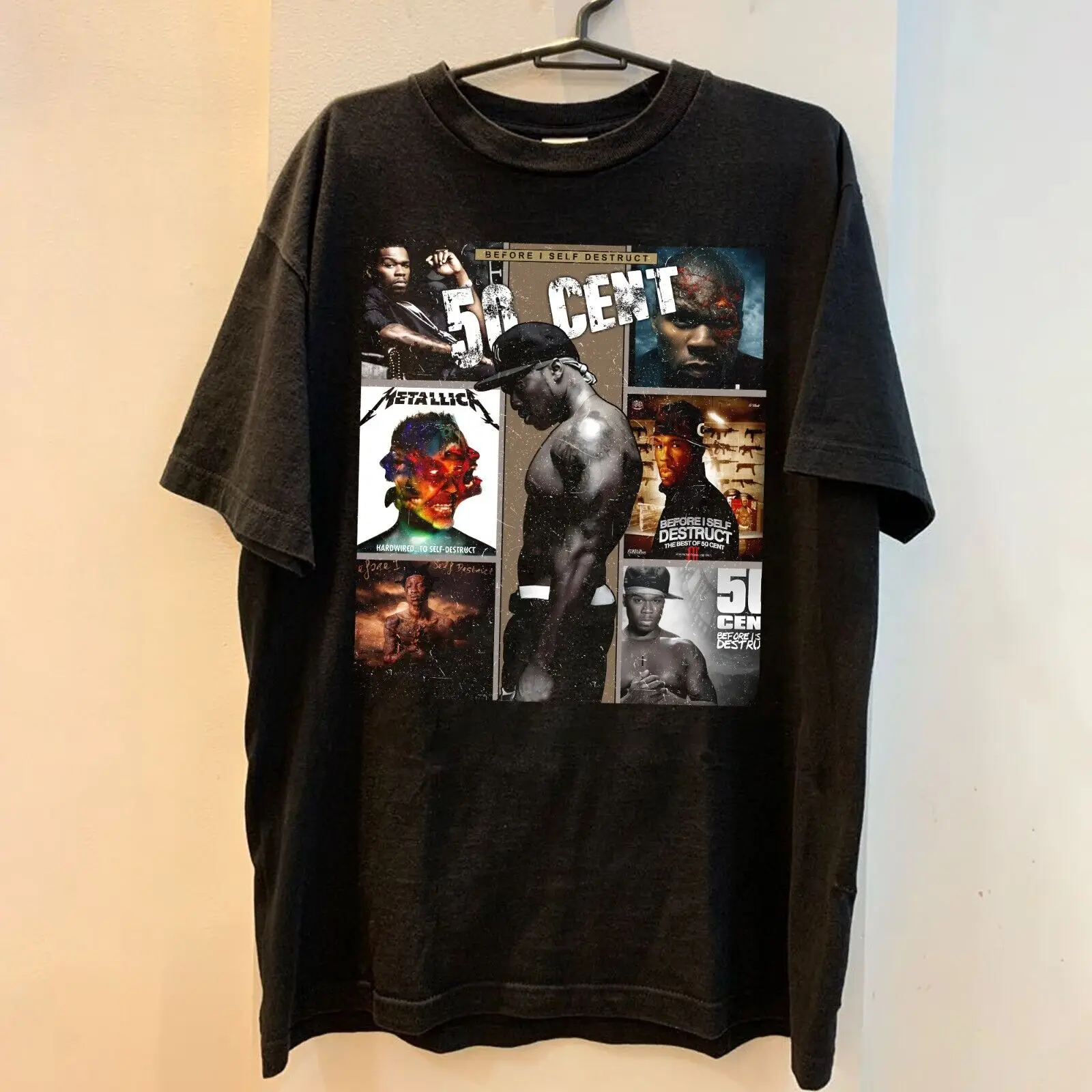 Freeship Nuovo Popolare Album Da 50 Centesimi Per Fan Maglietta Da Uomo S 5Xl 4 D363 Maniche Lunghe O Corte