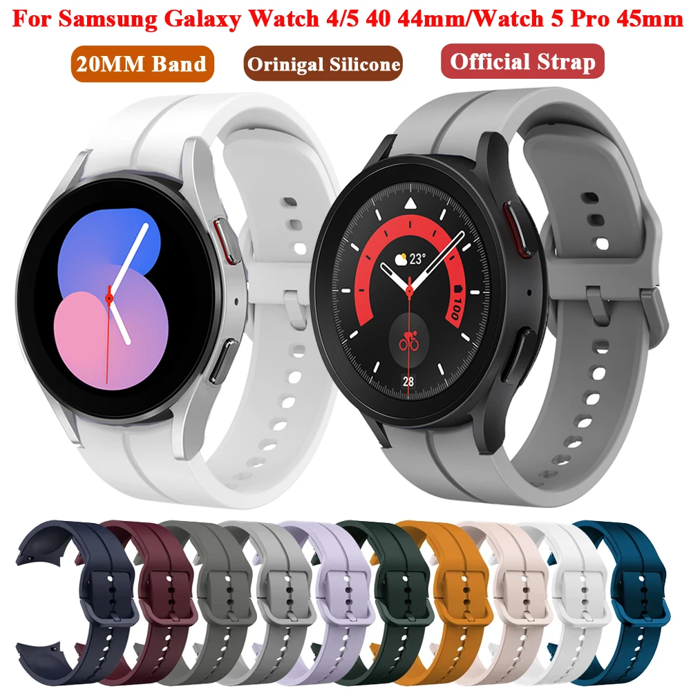 Samsung Galaxy Watch Pro 5 Silicone Smart Watch Silicone Straps