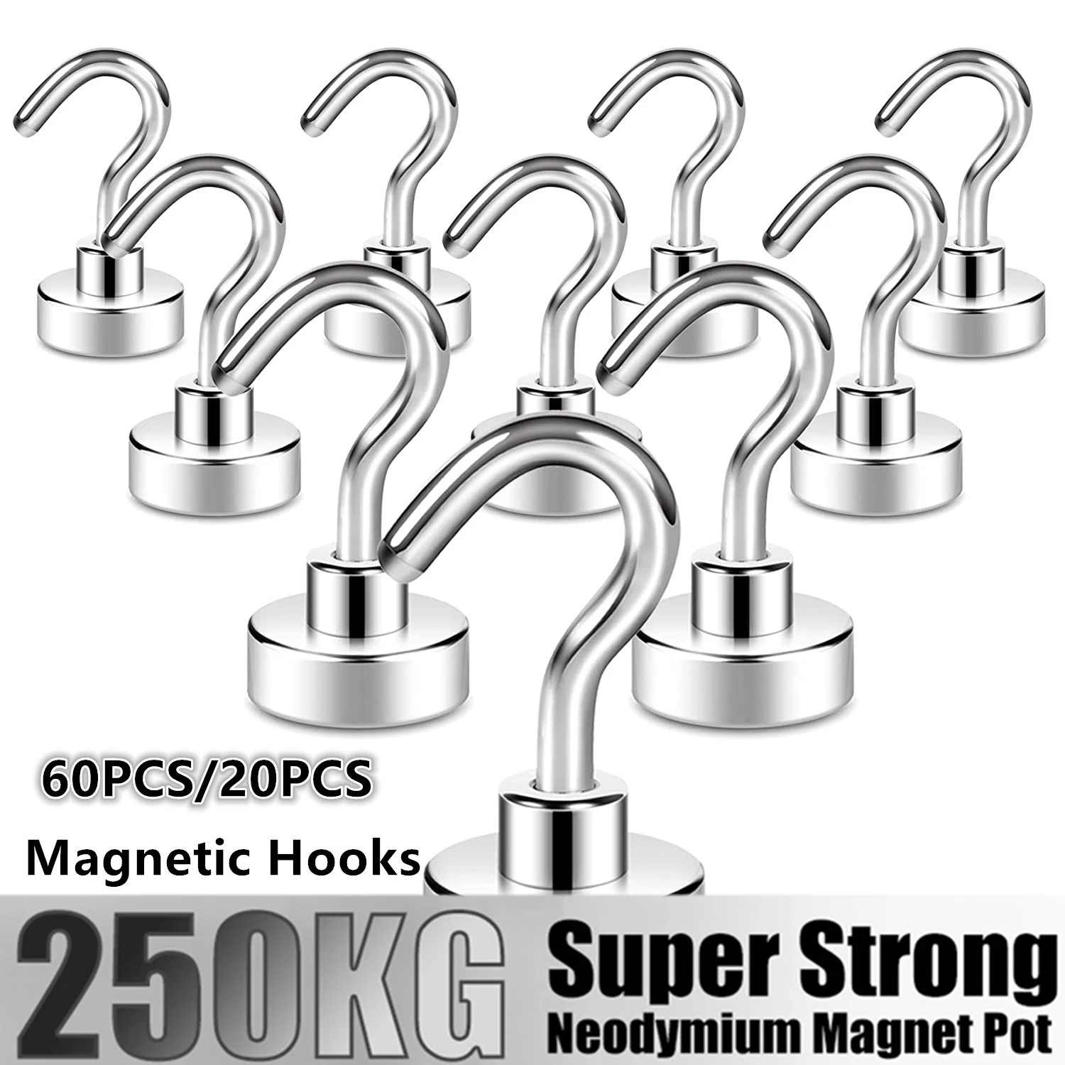 Neodymium Magnets Hook Strong | Magnetic Hooks Heavy Duty | Neodymium Hooks Magnetic Hooks - Aliexpress