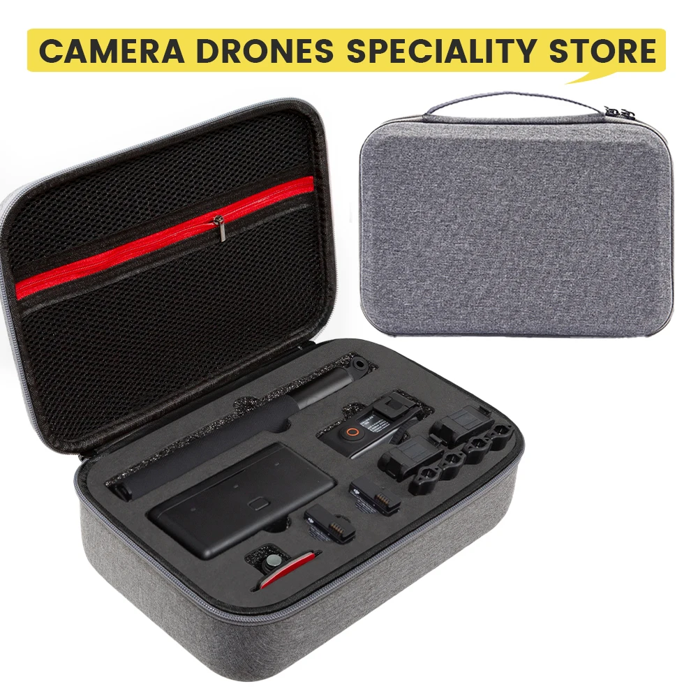 Storage Case For DJI Osmo Action 5 Pro Portable Suitcase Waterproof Carrying Box For DJI Action 5 Pro Sports Camera Accessories action camera accessory