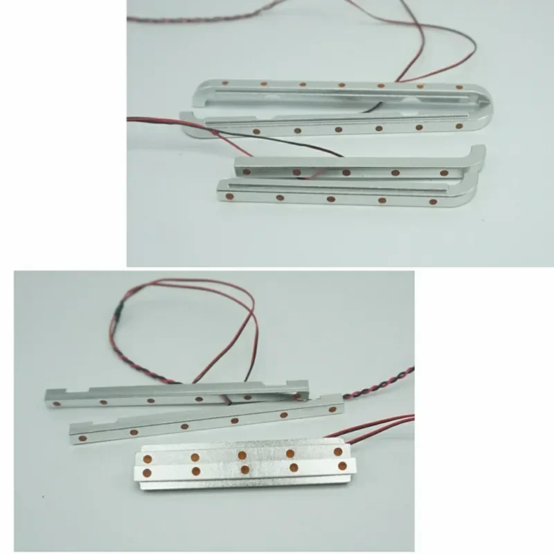 1 Set White RC Pedal Turn Signal LED Lights For 1/14 Tamiya Tractor Trailer Upgrade