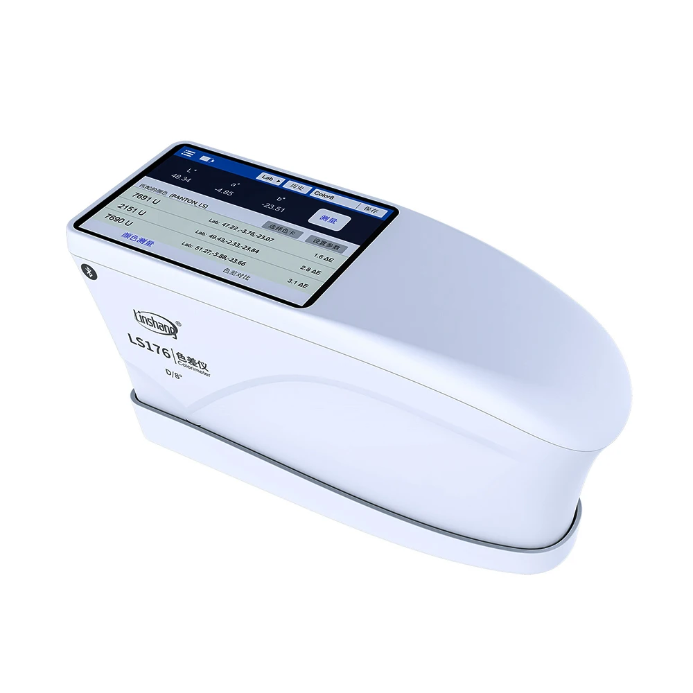 Digital colorimeter LS176 colorimeter D/8 lighting full-spectrum LED light source whiteness, yellowness and other color tester 6