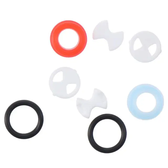 1 ชุดปกติสีแดงทองแดงวาล์ว Core เซรามิคเซรามิคชิปชุดรอบเย็นและร้อนก๊อกน้ําอุปกรณ์เสริมบ้าน 3