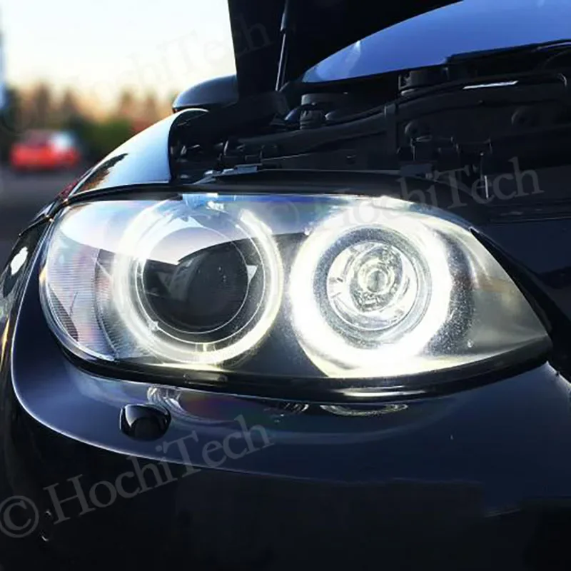 LED Light Bulb 2x 240W 6000K Lamp LED Angel Eyes Marker Light Bulbs For BMW E81 E82 E87 E88 E90 E92 M3 E93 E60 E70 X5 E71 X6 X6M E89 Z4 2007-UP led light bulb