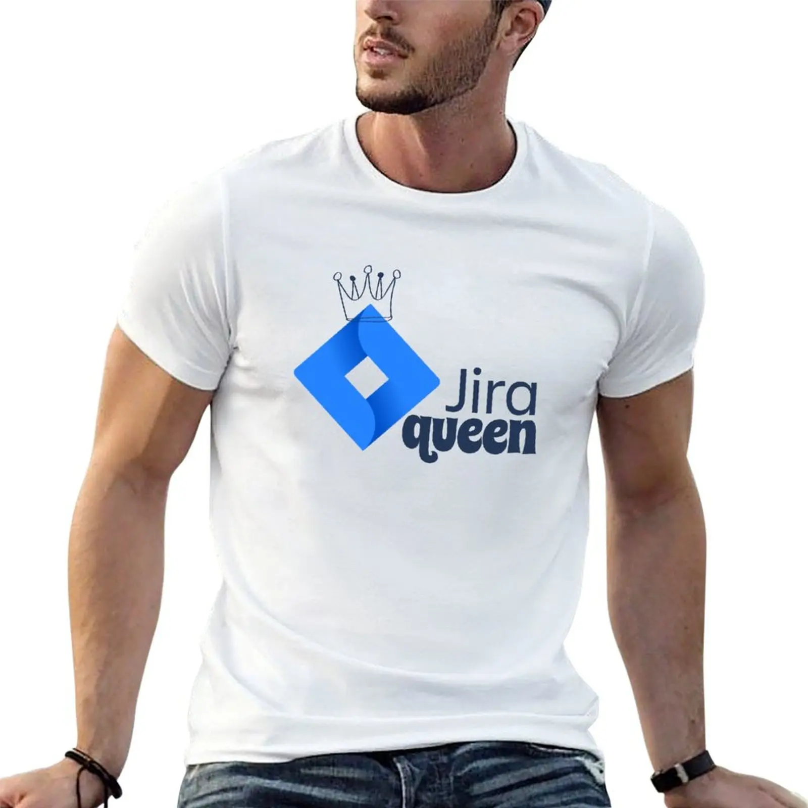 

Футболка jira queen из хлопка для мужчин