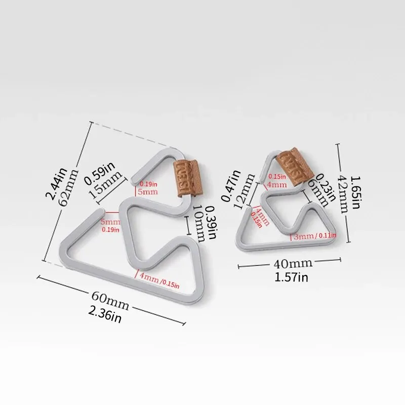 Outdoor Tent Lamp Rack Outdoor Camping Multifunctional Integrated Hook Metal Tent Lamp Rack Double-headed Hanger Bidirectional Return Hook