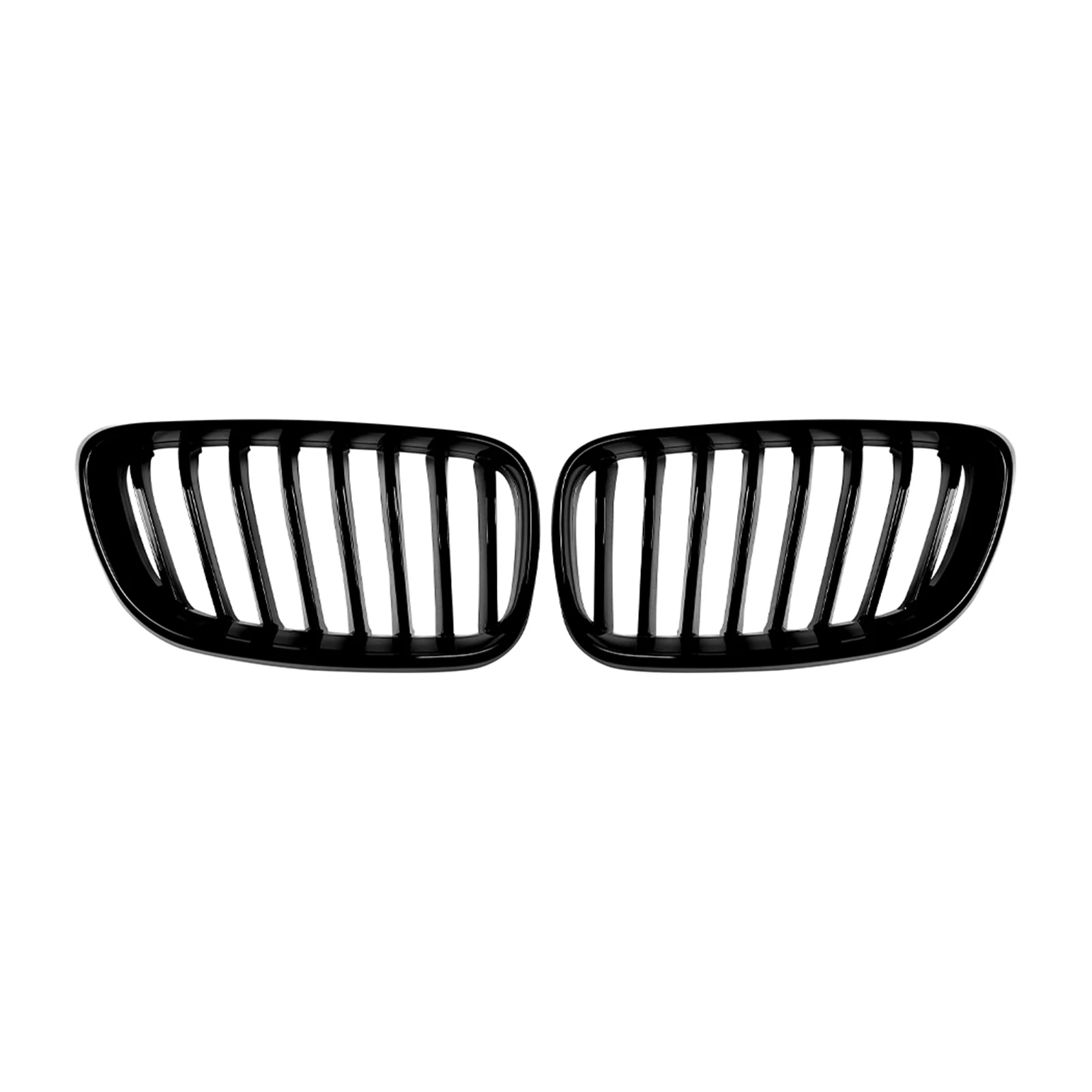 BMW 2 시리즈 F22 F23 2014-2019용 자동차 전면 키드니 그릴 상단 범퍼 후드 메쉬 그리드 (싱글/더블 라인 그릴)