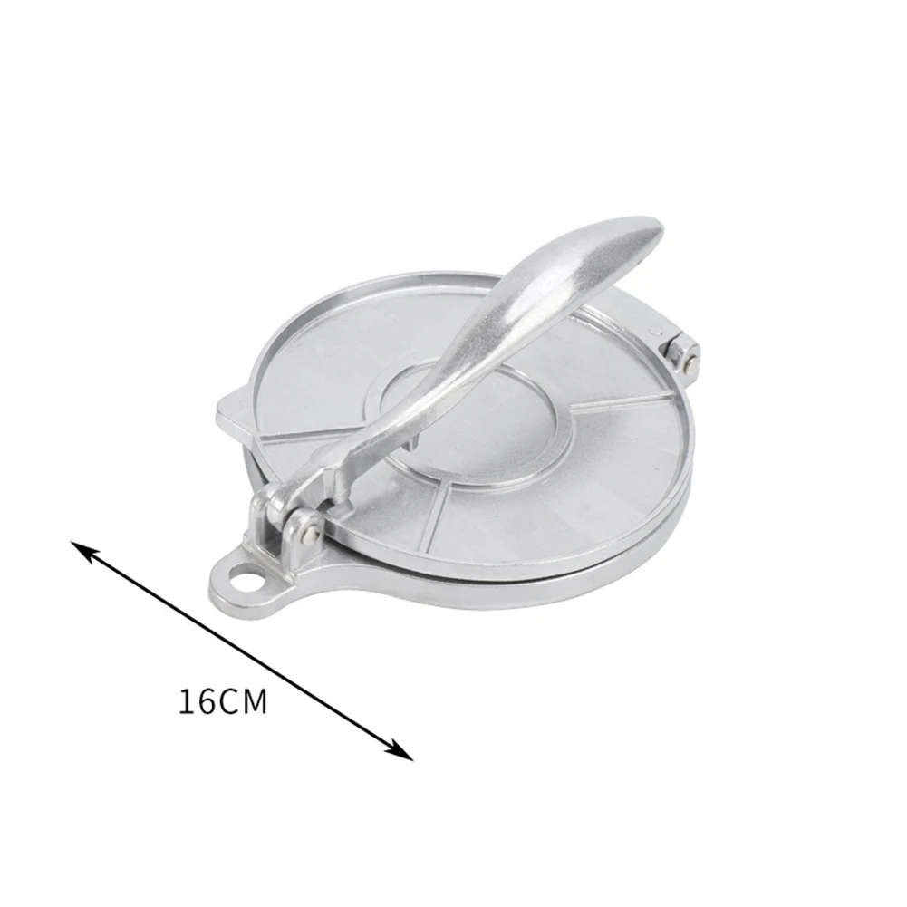 Dumpling Maker Tortilla Press Aluminium Alloy DIY Manual Dumpling Skin Maker Long Handle Anti-rust For Home Kitchen Cooking