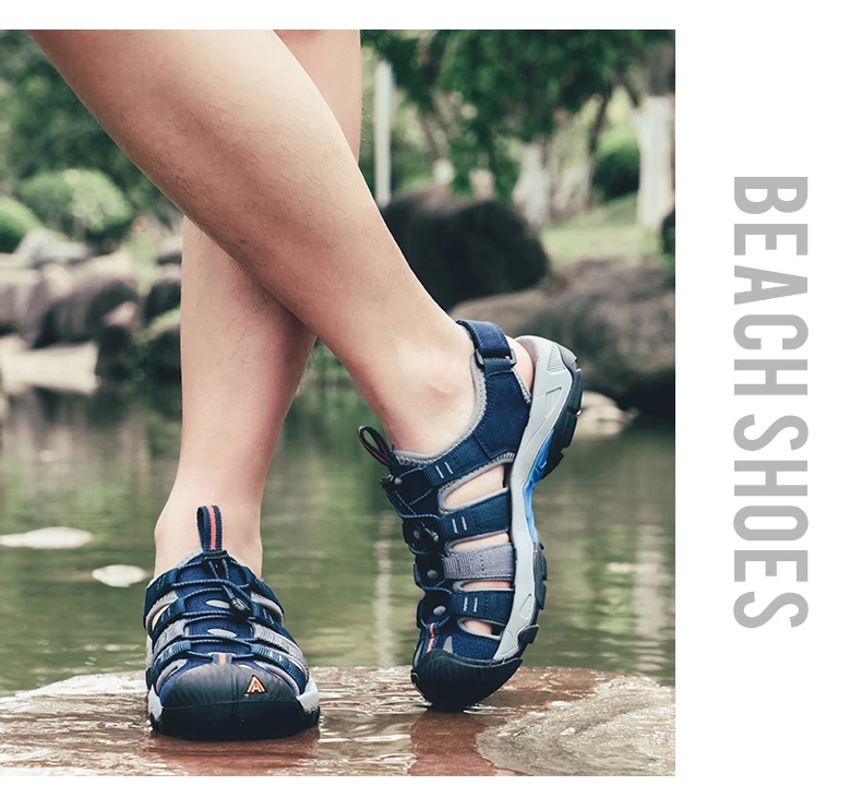 HUMTTO Sandalen für Damen, Outdoor-Aquaschuhe, Watschuhe, leichte, schnell trocknende Strandschuhe für Herren, atmungsaktiv – Detail 29