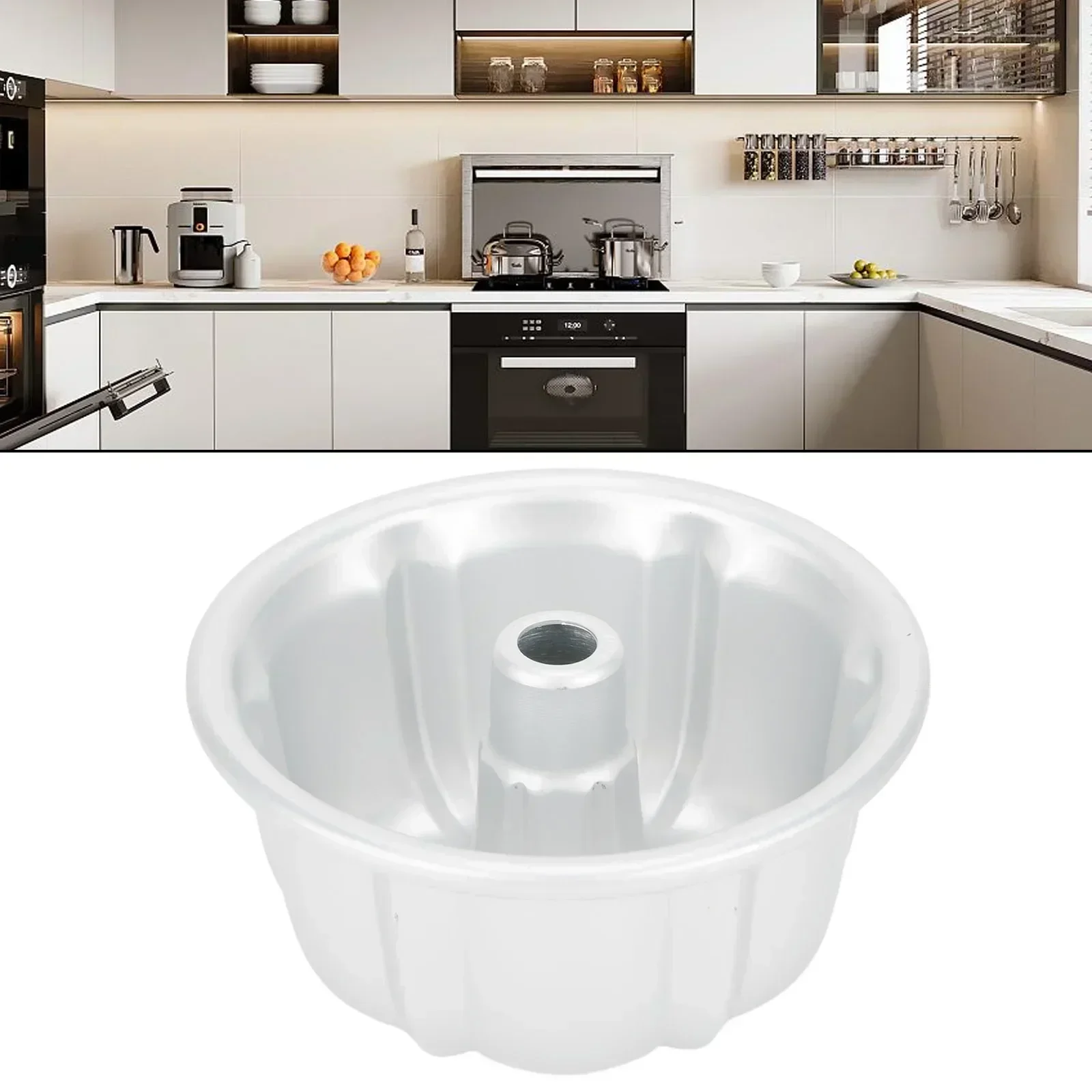 Non Stick Cake Mould Fluted Ring Cake Tin Pan Tray Kugelhopf Baking Mold Bakery Kitchen Accessories Gadget