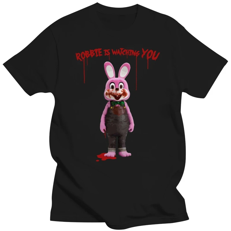 Xxxxl Petty Rabbit Tshirt Silent Game Fan Hill Horror Tshirt 4Xl 5Xl Xxxxxl