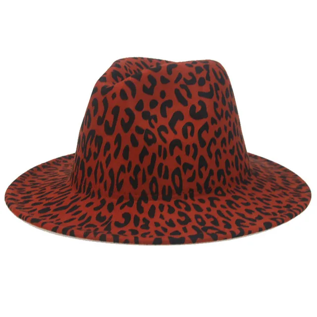 fedora hat women men caps zebra pattern print casual vintage winter hats designed outdoor luxury hats for men sombreros de mujer wool fedora hat