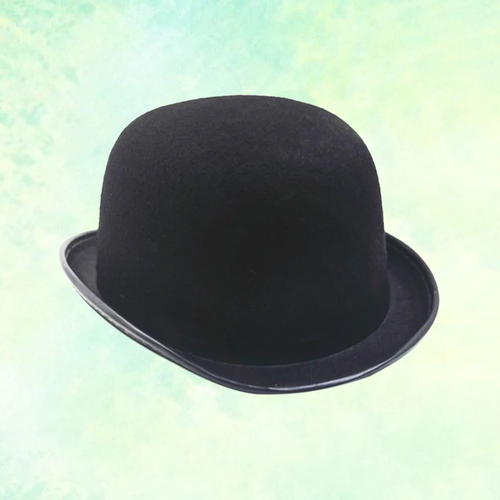 

Classic Unisex Structured Wool Fedora Hat for Men and Women (Black)