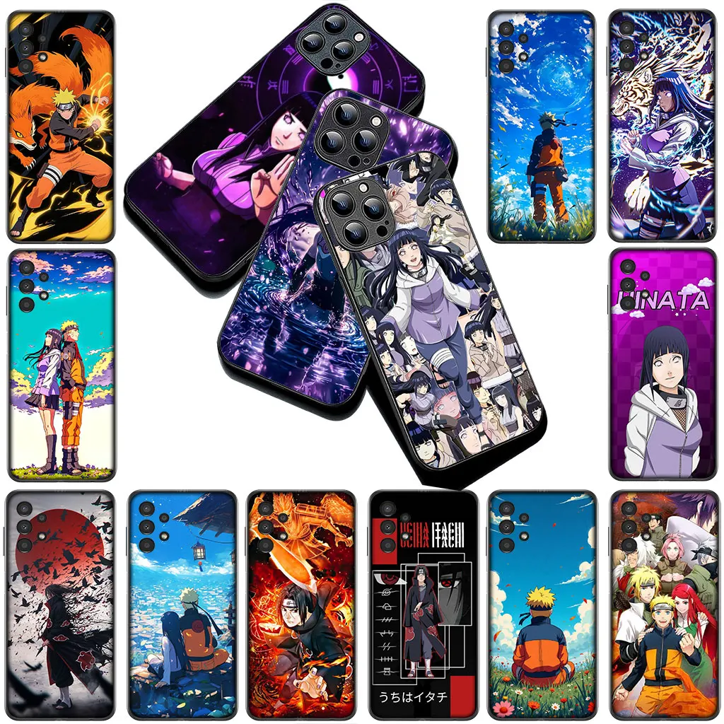 Hinata & Itachi Naruto-Themed Premium Phone Cover | Soft Protective Case