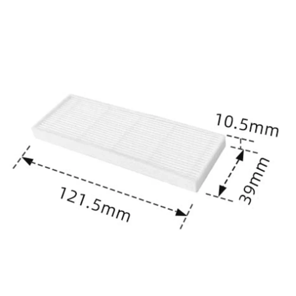 

2/6/10pcs Filters Replacement For Tikom G8000 Pro/ Honiture G20 Vacuum Cleaner Filters Mesh Spare Parts Sweeper Cleaning Filter