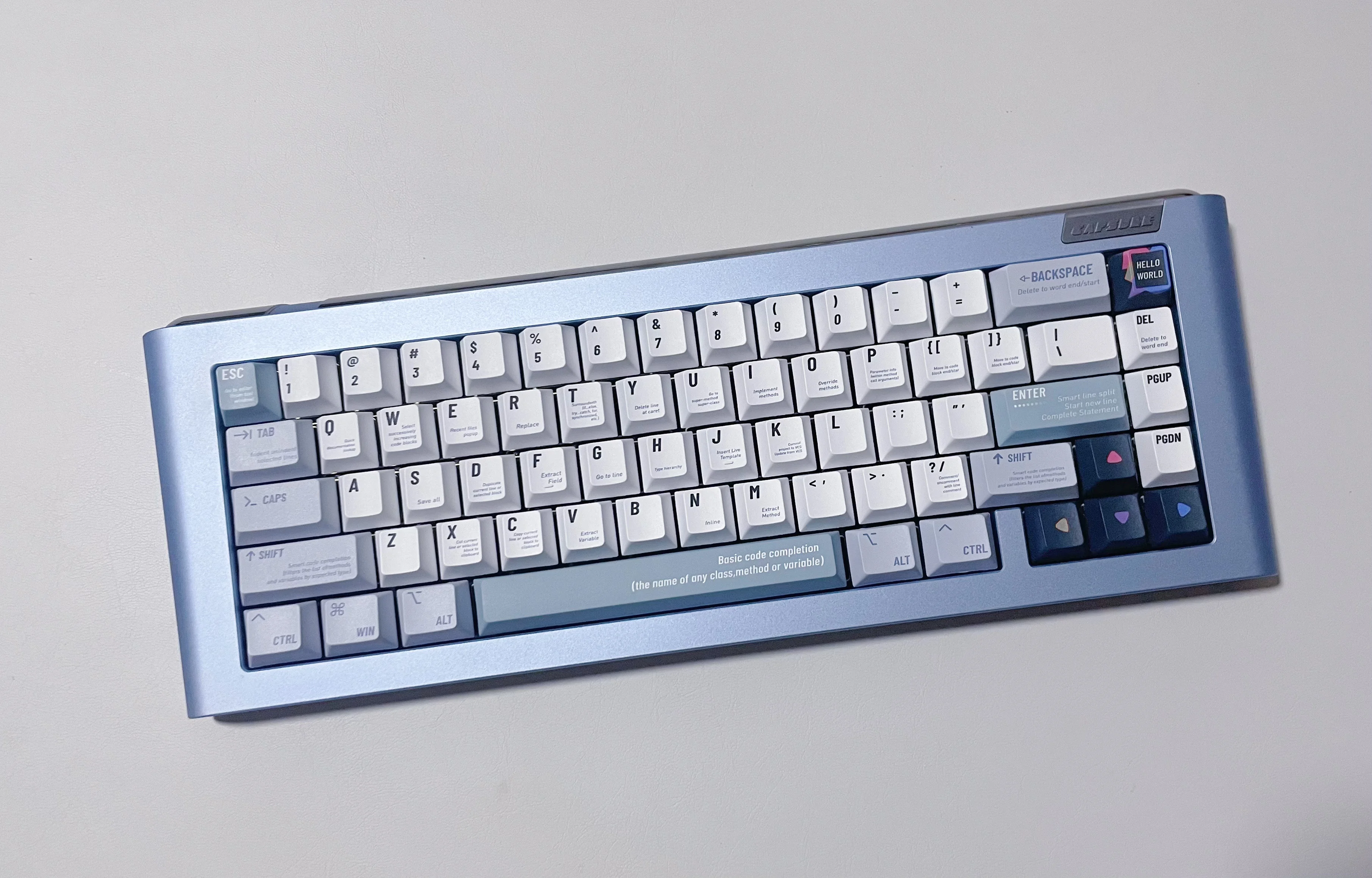 Kca Design Keycaps para Teclado Mecânico Keycaps Personalizados Keycaps Perfil Cereja Lados Dye Sub Pbt Conjunto Completo - Imagem 2