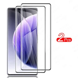 2 - Pack 3D Curved Glass Screen Protector with Black Edge - Full Coverage Tempered Film for Camon 30S (2Pcs - Black Edge)