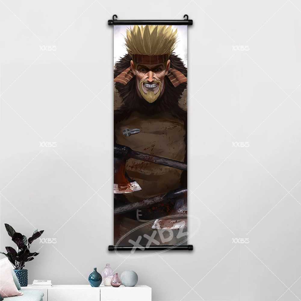 Vinland Saga Anime Wall Art: Thorfinn & Askeladd Decor Canvas Poster