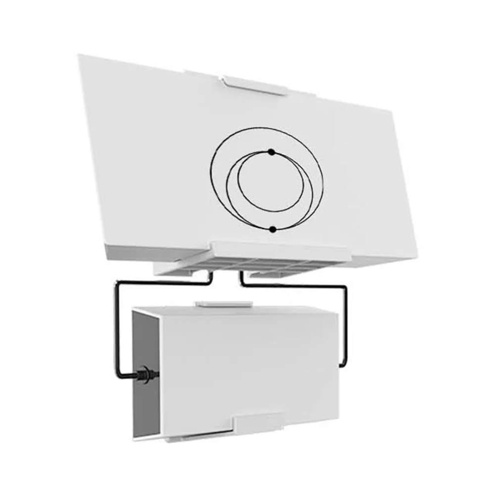 Wall Mounting Bracket Wall&Roof Installation Metal Kit Wall Mount Storage Holder for StarLink Gen3 V3 Router Power