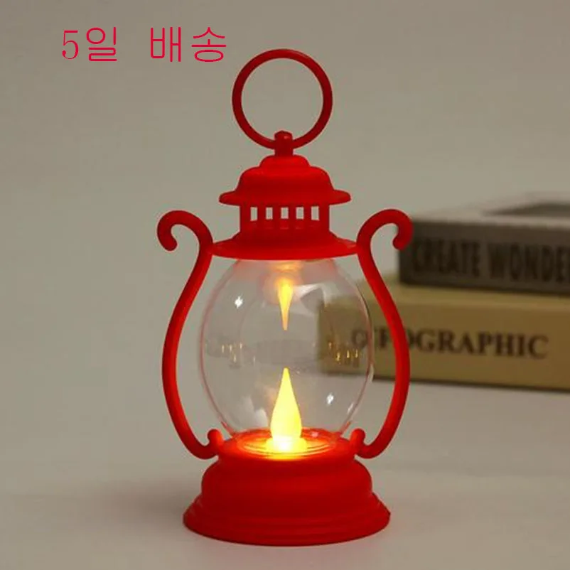 

Vintage Lamp Portable LED Tent Light Battery Powered Home Decor Lights for Living Room Bedroom Bedside Tabletop Patio halloween