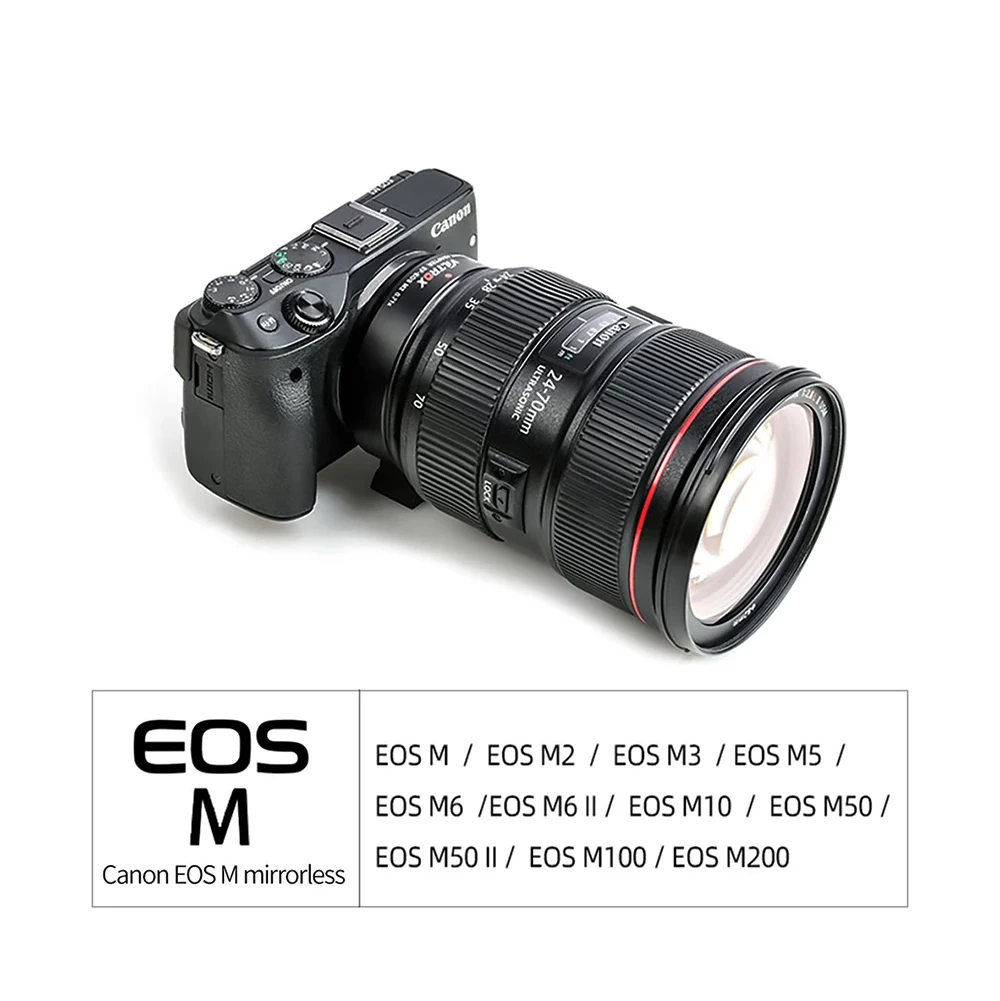 VILTROX EF-EOS M2 0.71x Speed Booster for  EF to EF-M/M50 - Auto Focus & Focal R