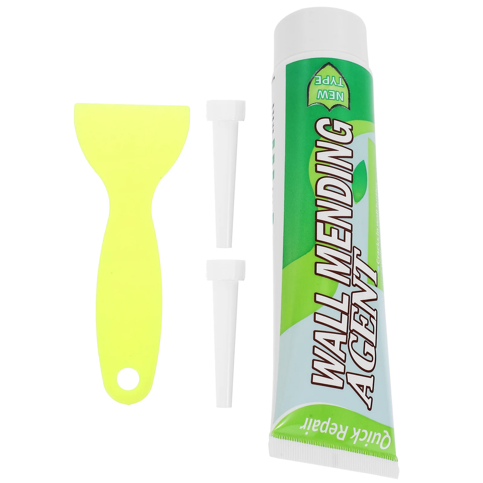2 Pcs Wall Repair Agent Hole Paste Mending Ointment Kit Tool Graffiti Cream Mineral Calcium Powder 25% Water 35%