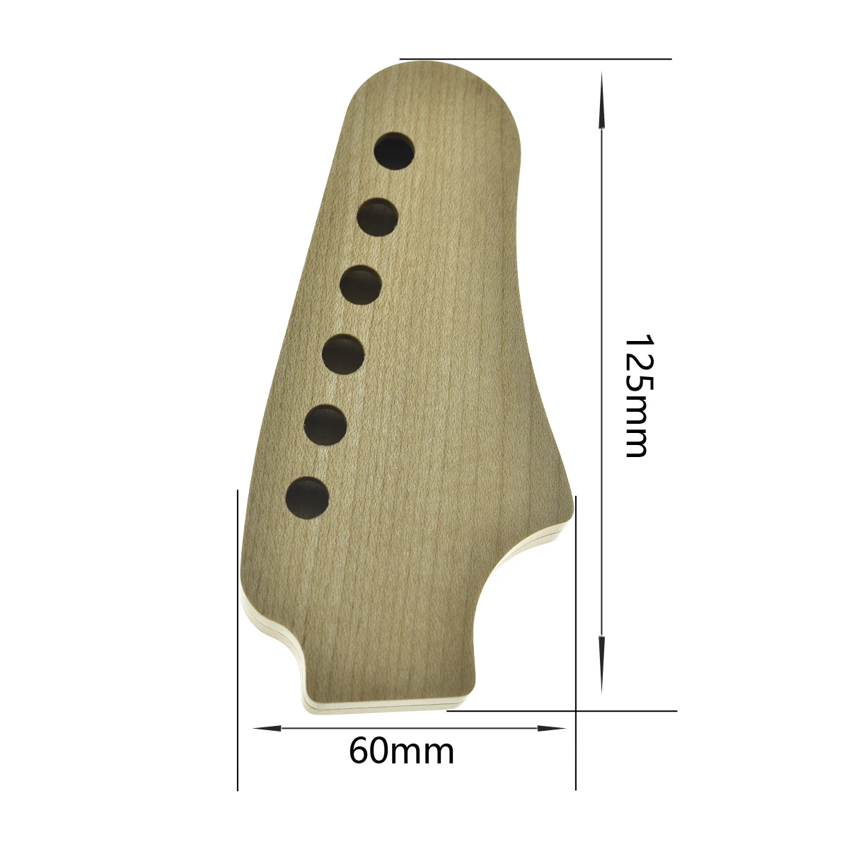 Description Picture 3 of itemDopro Maple Wood Guitar Pick Case Wooden Guitar Picks Box Guitar Body & Neck Style Plectrum Storage Holder Small Wood Box