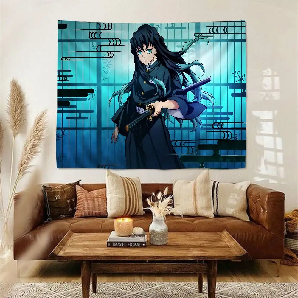 Muichiro Tokito Anime Tapestry - Sci-Fi Art
