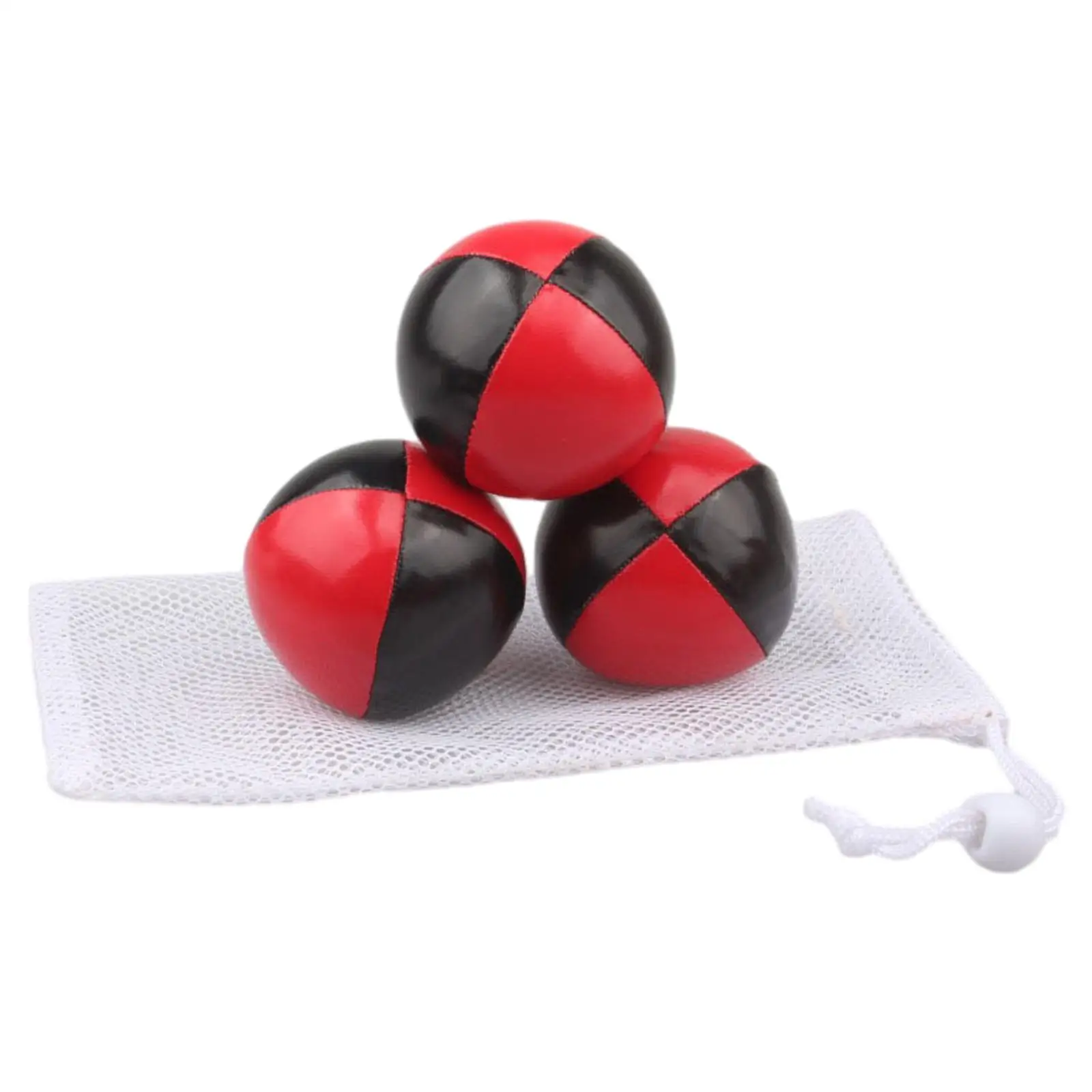 3 Pieces Juggling Balls Set for Beginners Easy to Grip Hand Throwing Juggling Toy Balls for Activity Kids and Adults Training