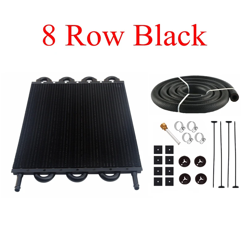 Aluminum Universal Oil Cooler Kit Oil Radiator Car Auto Transmission AUTO-MANUAL RADIATOR CONVERTER aluminum radiator aluminum radiator kit oil cooler kit