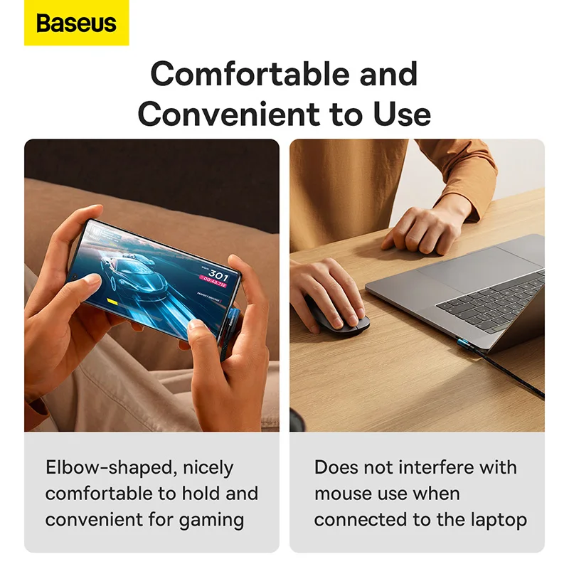 Baseus 100W USB C to TYPE C Elbow Charging Cable for Macbook Huawei Xiaomi Dell HP Laptops Tablets Fast Charger Gaming USB Cable