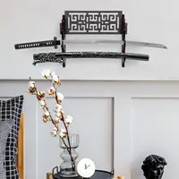 4 Tier Wood Hollow Support Lightsaber Storage Organizer Sword Stand Display for Collection Swords Lightsaber Storage Rack 2