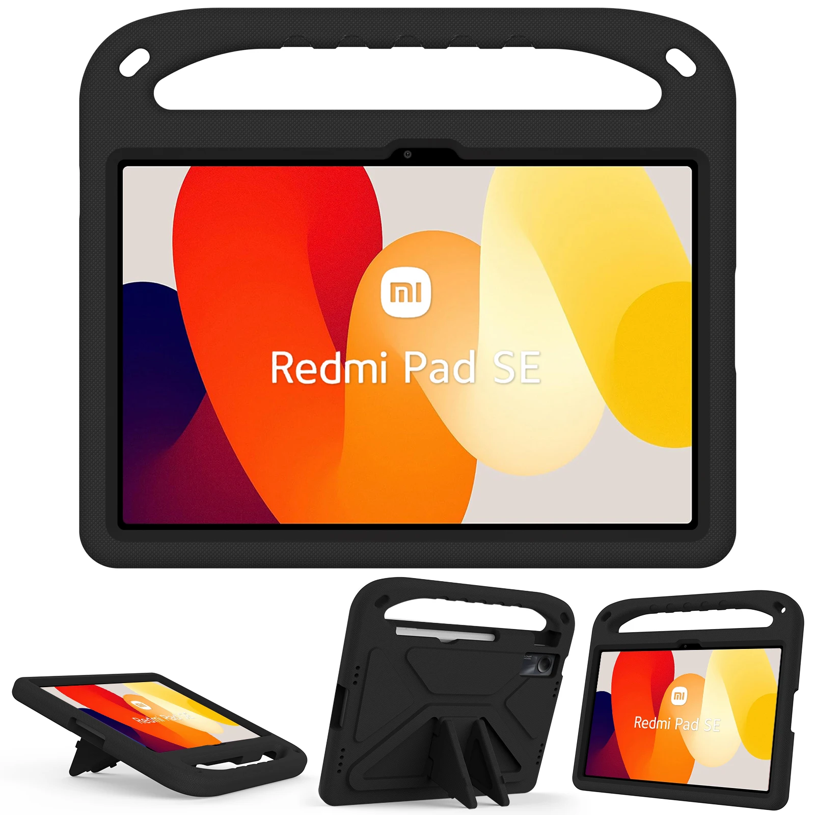 Tablet Case for Xiaomi Redmi Pad SE 2023 (11 inch) EVA Shockproof  Protective Case with Handle for Redmi Pad SE 11 kids Cover - AliExpress