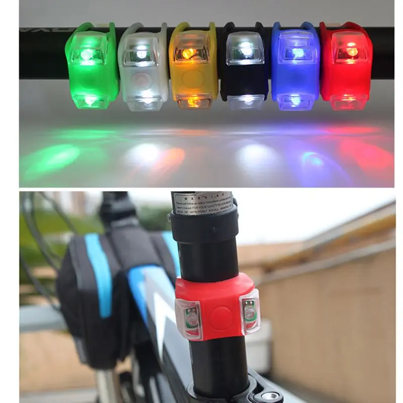 Baby Stroller Night Alarm light Waterproof Silicone Caution lamp Outdoor remind Security Safety LED Caution Lamp