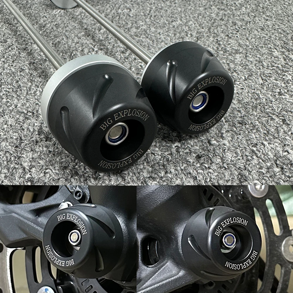 Z900 Protezione Ruota Moto Per Kawasaki Z900 Z900 Se Z900Rs 2017-2023 Assale Anteriore Posteriore Forcella Crash Slider