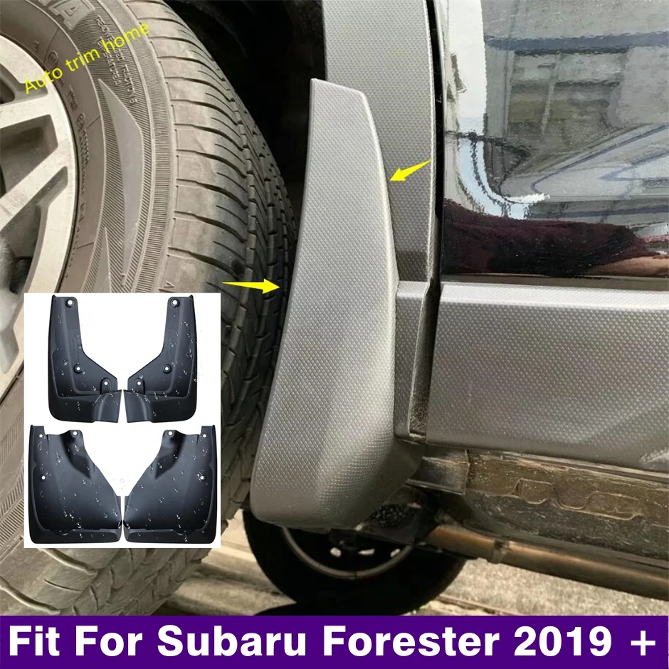 

Mudguards Mud Flaps Splash Guards Fender Protector Kit Cover Trim Fit For Subaru Forester 2019 - 2023 Car Exterior Accessories