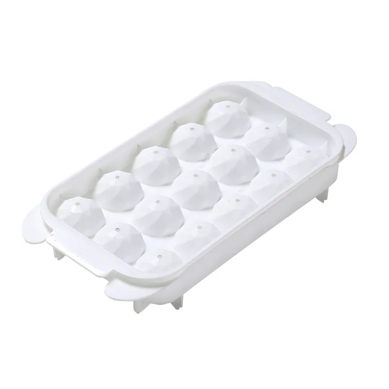 Diamond round ice mold household refrigerator lid Whiskey ice cube beer refrigeration hockey making machine ice mold