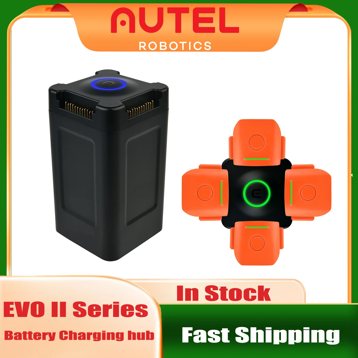 Autel Robotics Multi-battery Charger Original 4 in 1 Battery Charging Hub Camera Drone Battery Charging For EVO II Series