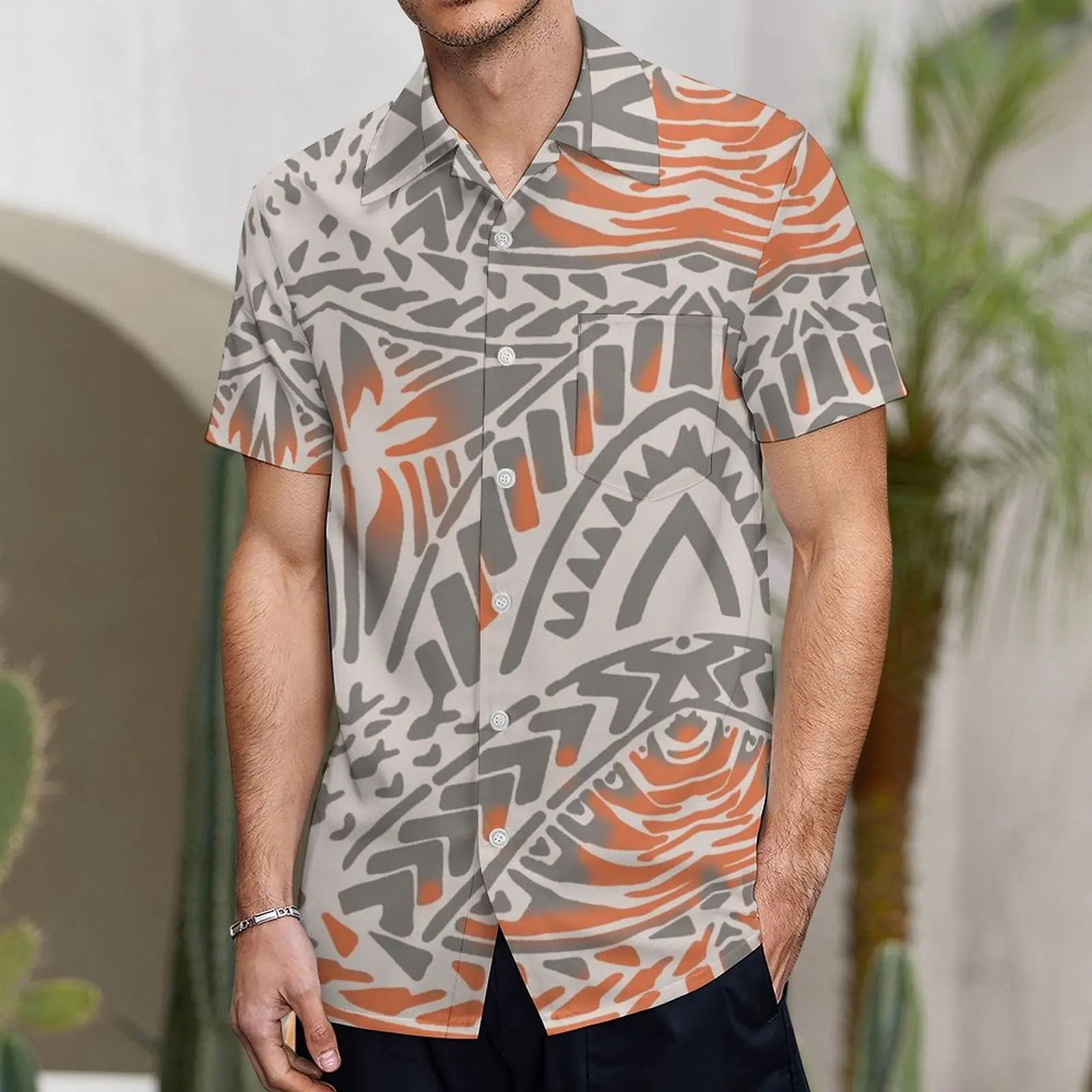 商品No.K0108【購入商品】アロハシャツ ワンピース（メンズ