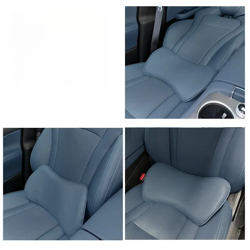 BYD 씰라이언 7 DM-i 가죽 요추 지지대 베개 메모리폼 소재 전문 허리 받침대 자동차 내부 액세서리