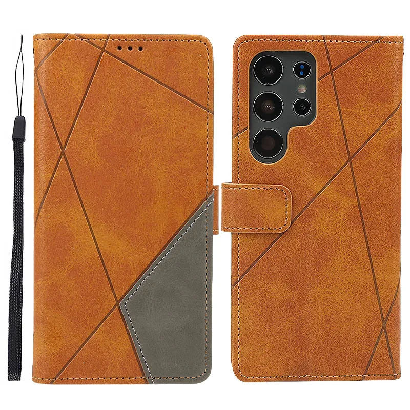 Premium Wallet Leather Case with Card Slot and Magnetic Flip Closure