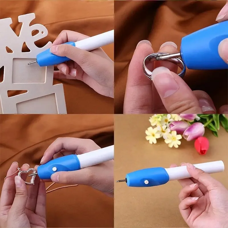Electric engraving pen mini DIY for multiple materials