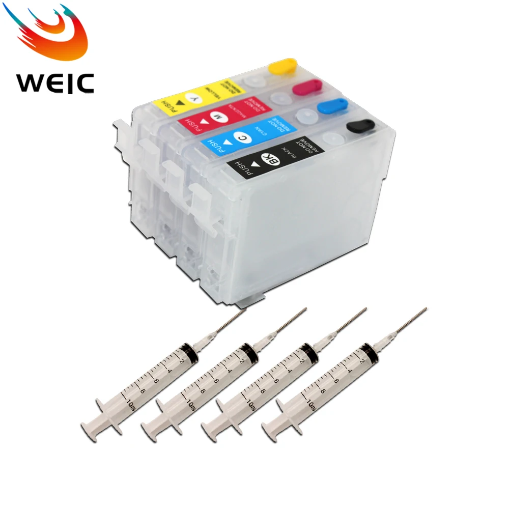 503 Refill Ink Cartridge with Chip Resetter for Epson XP-5200 XP-5205  WF-2960 WF-2965 Printer - AliExpress