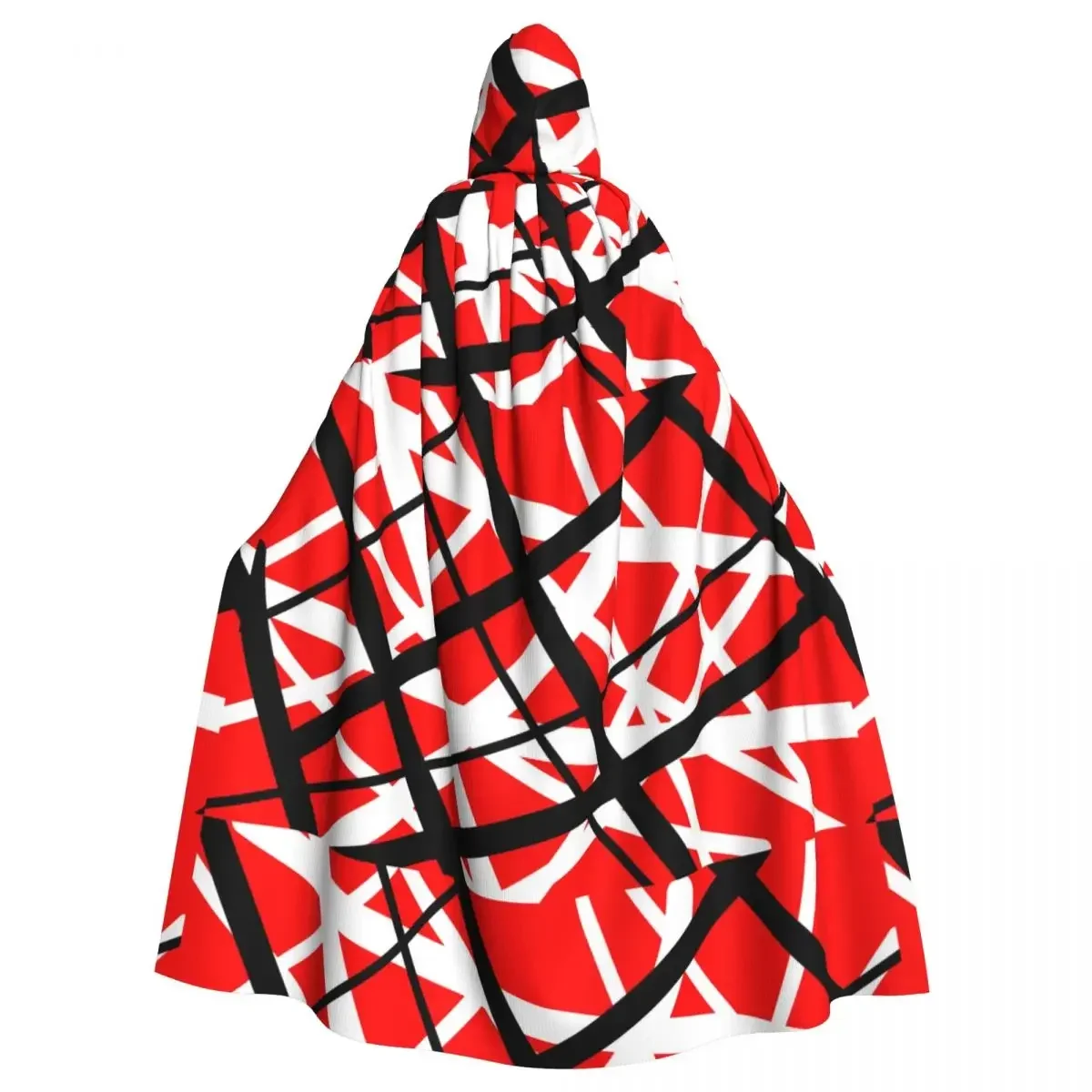 

Random Lines Chaotic Abstract Lines Background Unisex Witch Party Reversible Hooded Adult Vampires Cape Cloak