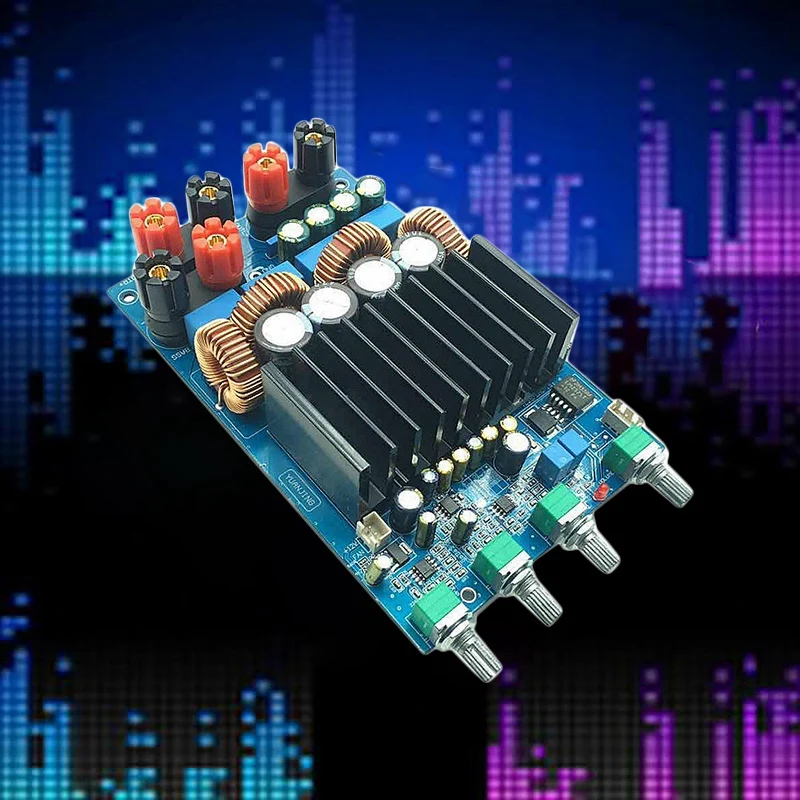 2.1 디지털 파워 앰프 보드, 클래스 D 고출력 오디오 파워 앰프 보드, TAS5630, 150W x 2, 300W
