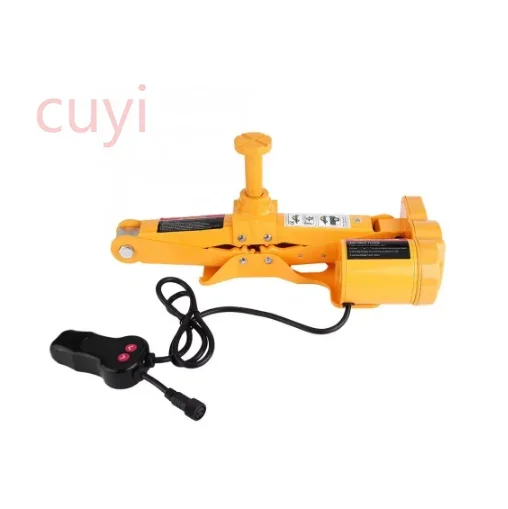 

3Ton 12V DC Automotive hydraulic scissor potable manual SUV Van Garage and Emergency Equipment Auto Car Electric Jack Lifting