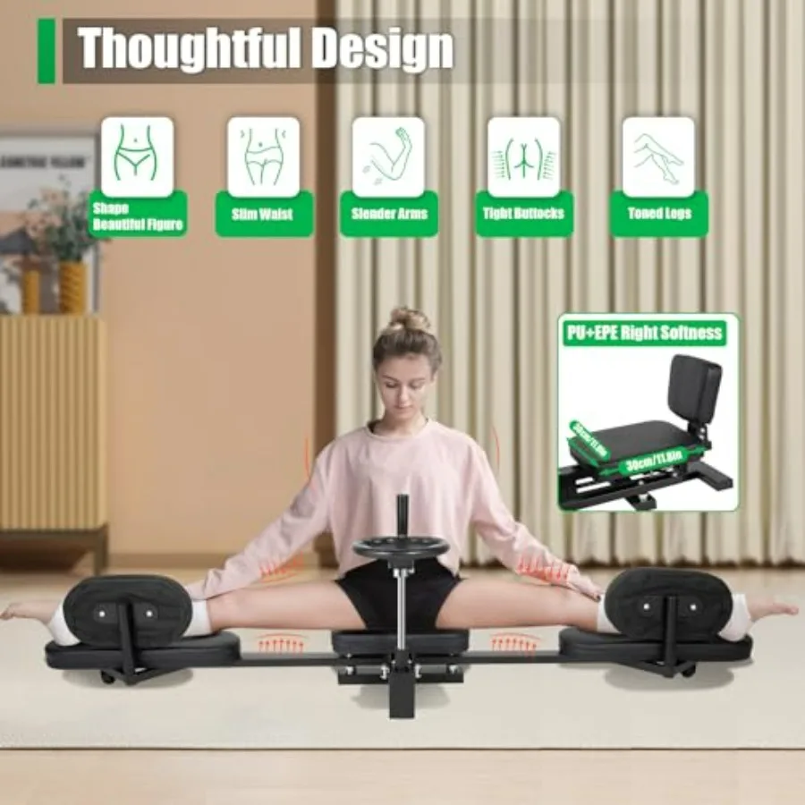 Leg Stretcher, Hip Stretching Machine Home Gym Split Machine Training Fitness Strength Training Leg Machines for Yoga,Dance and