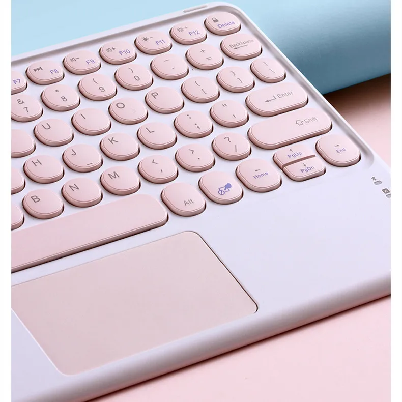 para Xiaomi Pad Capa Touchpad Teclado para Xiaomi Pad Pro Versão Global Português Russo Espanhol Francês Teclado - Imagem 3
