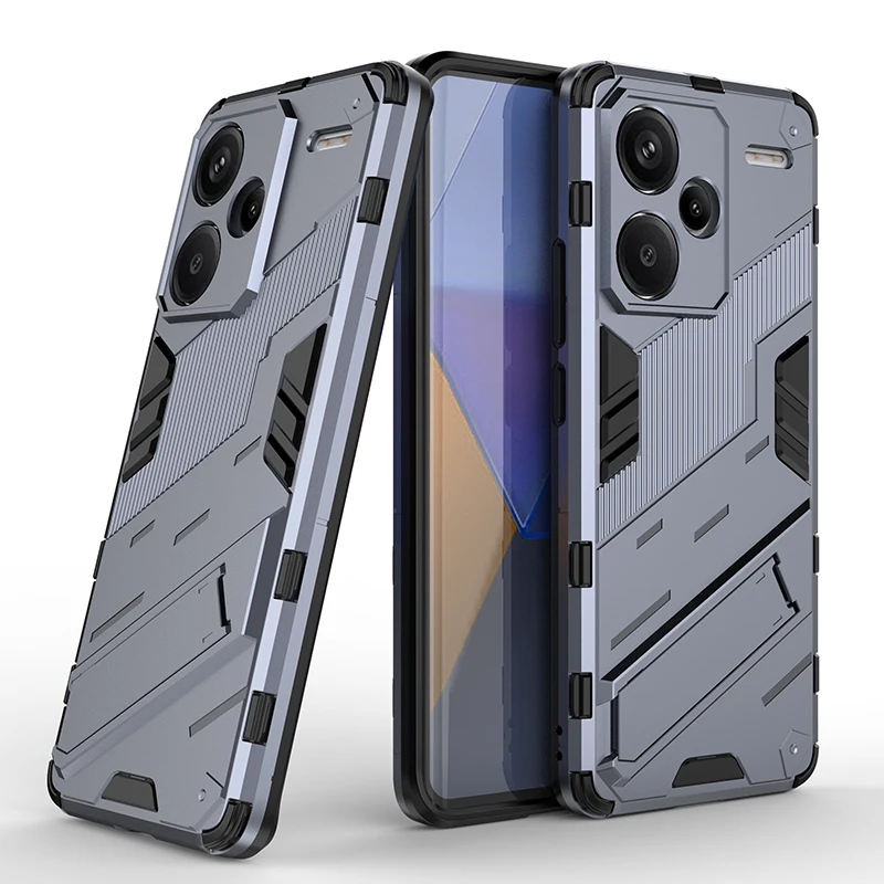 thumbnail image 1 of Funda de armadura a prueba de golpes para Redmi Note 13 Pro Plus 12 12S 12C 13C, funda protectora trasera para Xiaomi 13T Pro Mi 13 Lite 5G, 1 of 5